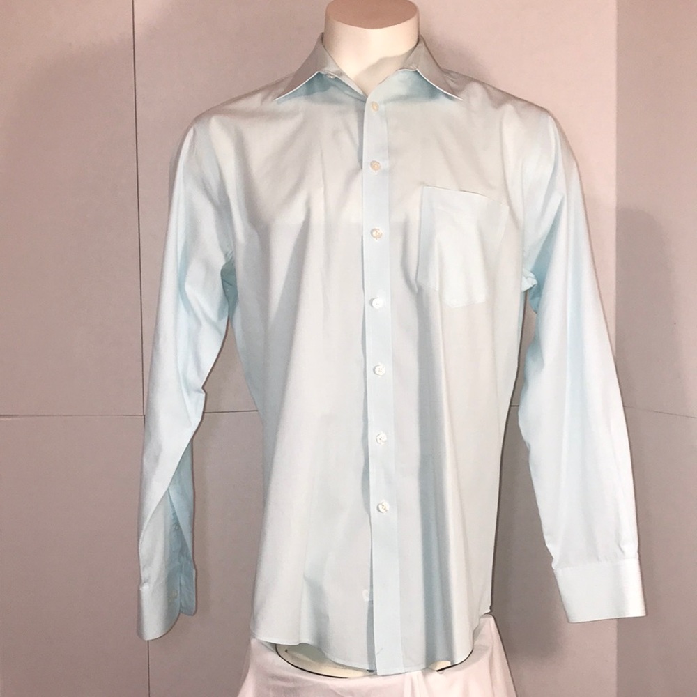 Merona Men’s Button Down Dress Shirt Size Large